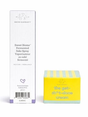 Drunk Elephant Sweet Biome Sake Spray + Get Sh*t Done Cream Bundle NEW